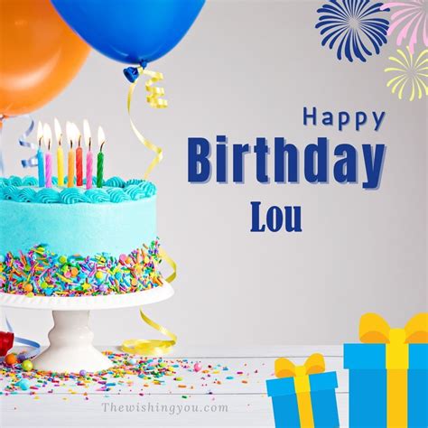 happy birthday lou cake